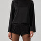 Astr - Bethwyn Satin Cowl Back Top