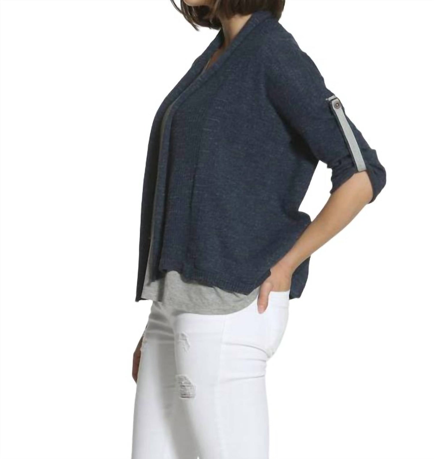 Label+Thread - Tab Sleeve Cardigan