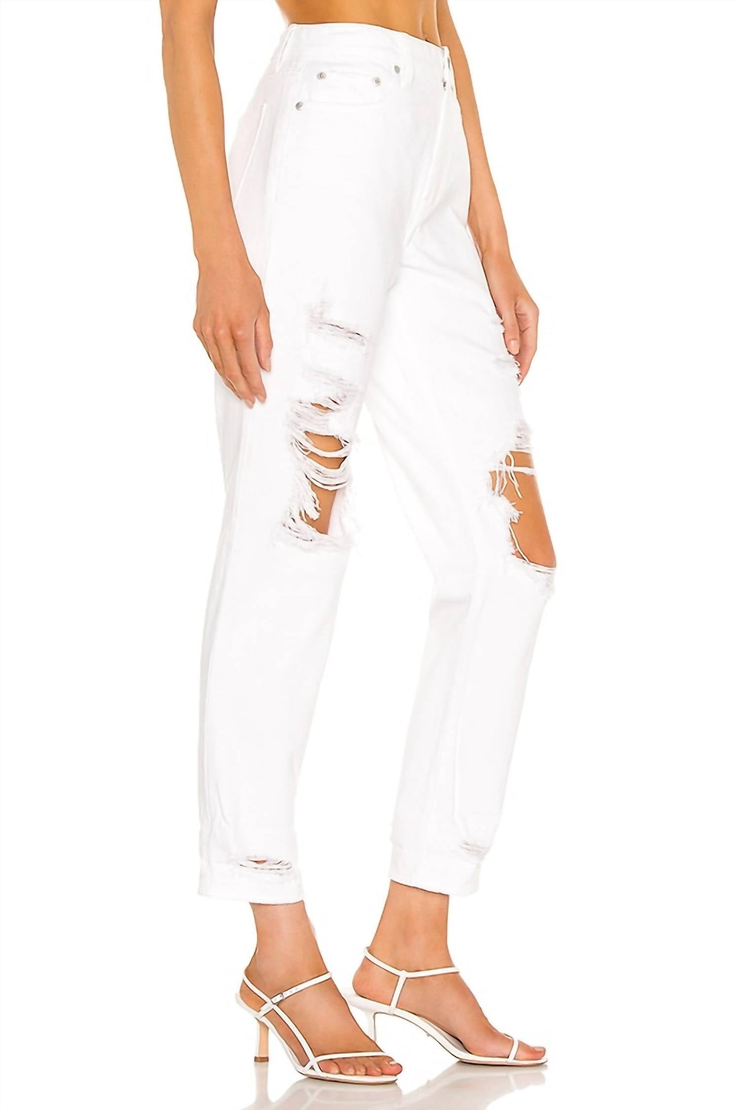 Pistola - Presley High Rise Relaxed Roller Jeans