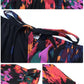 Ninexis - Off-shoulder Printed Romper