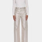 Pistola - Tate High Rise Bowed Wide Leg Jeans