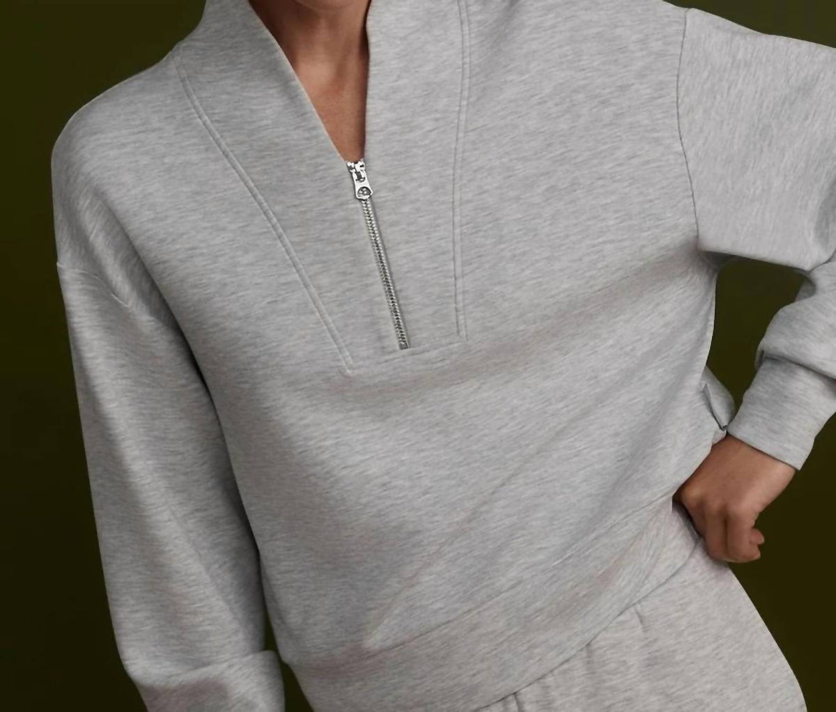 Varley - Davidson Subtly Cropped Sweatshirt