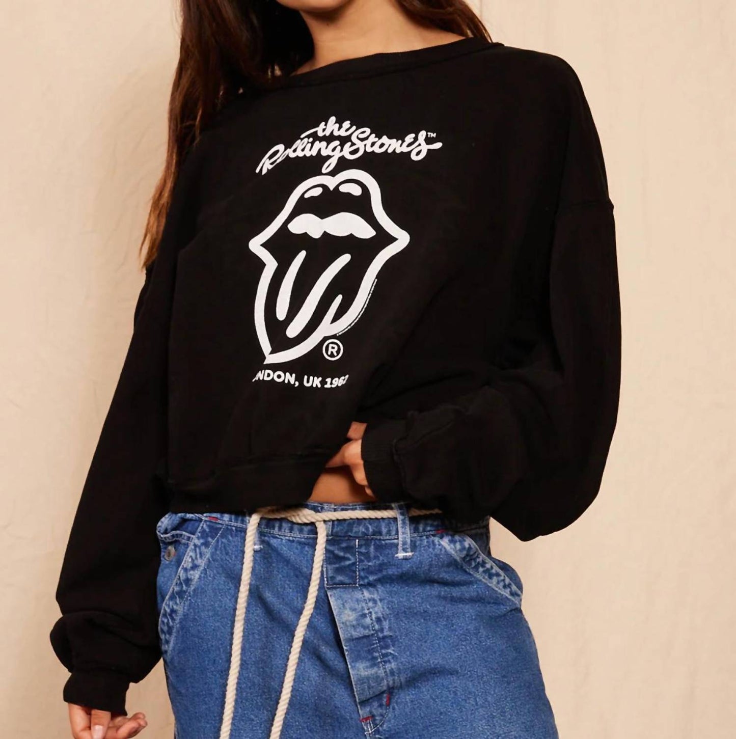 People Of Leisure - Rolling Stones London Raglan Sweatshirt