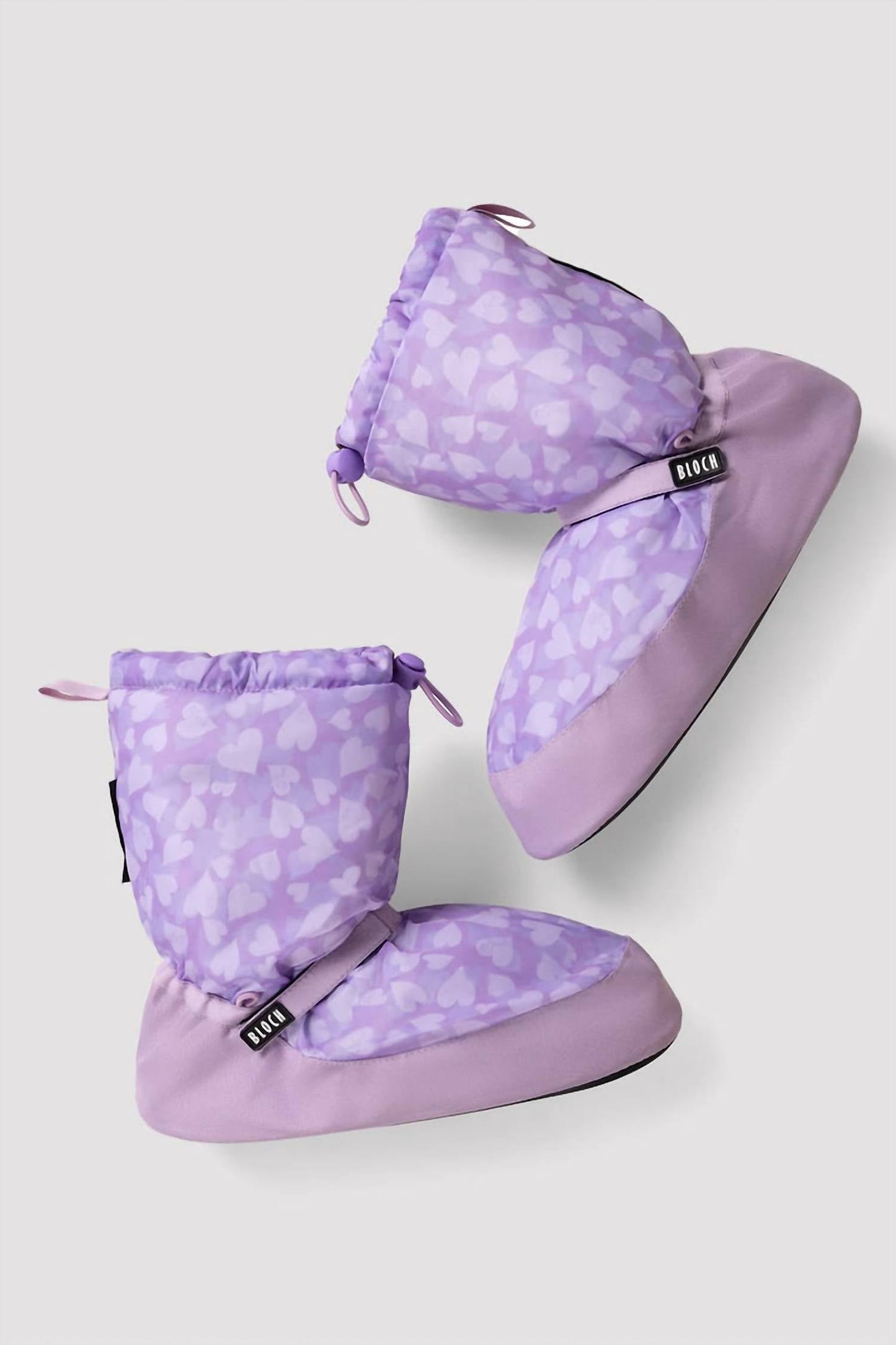 Bloch - Childrens Confetti Hearts Print Warm Up Booties