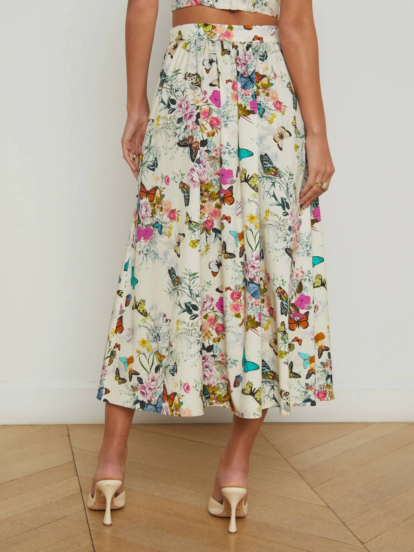 L'Agence - Seina Midi Skirt