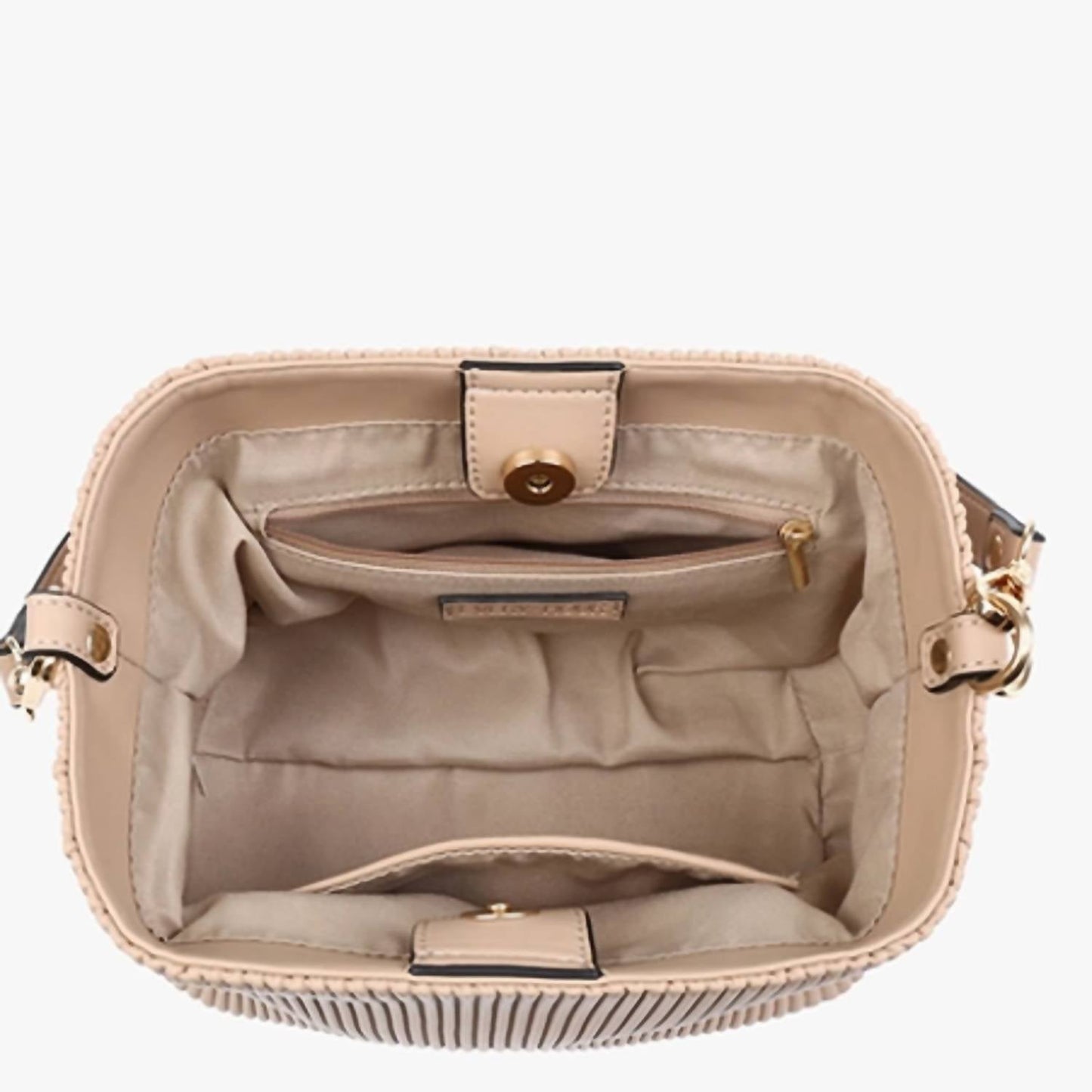 Jen & Co. - Women's Dove Pleated Satchel Crossbody Bag
