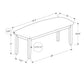 Rectangular Upholstered Hallway Bench - Transitional Design