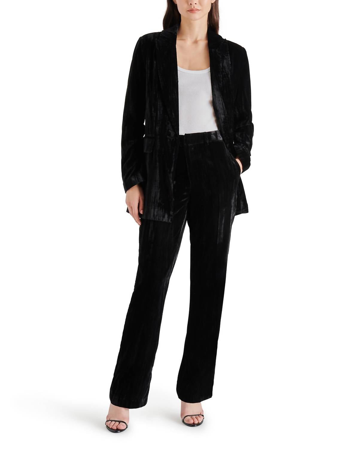 Steve Madden - MERCER CRUSHED VELVET PANTS