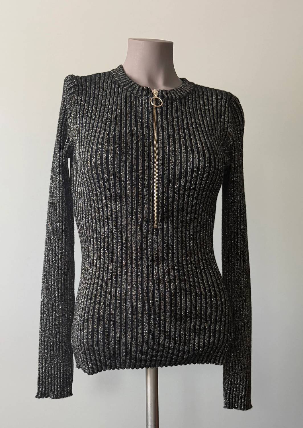Generation Love - Women's Mock Neck Long Sleeve Half Zip Sweater