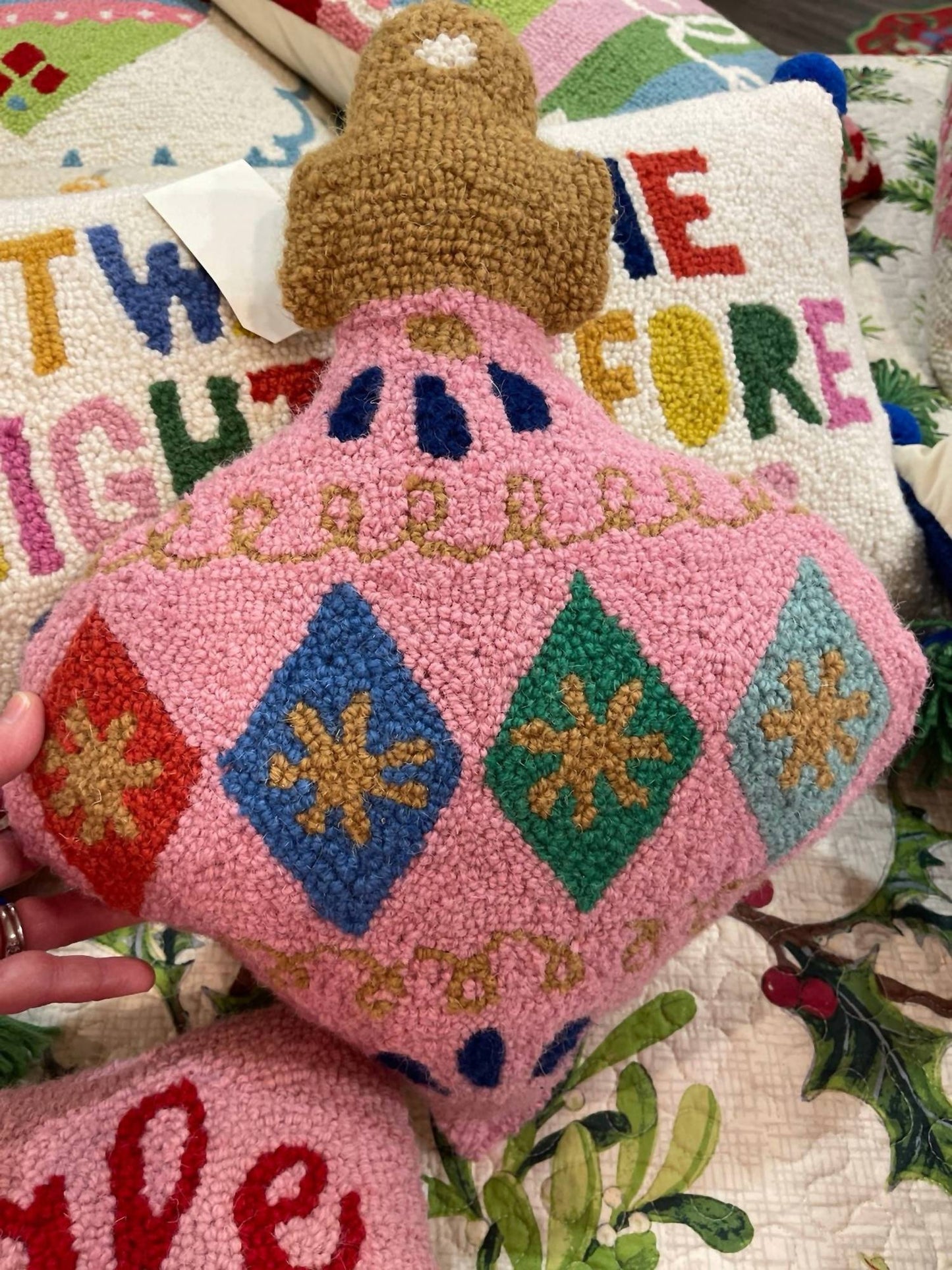 Peking Handicraft - Jolly Ornament Pillow