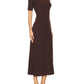 Steve Madden - SHORT SLEEVE MIDI SWEATER DRESS
