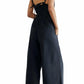 Free People - After All Ruched Wide Leg Jumpsuit