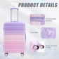 20'/24'/28' 3-Piece PC Spinner Wheel Luggage Set