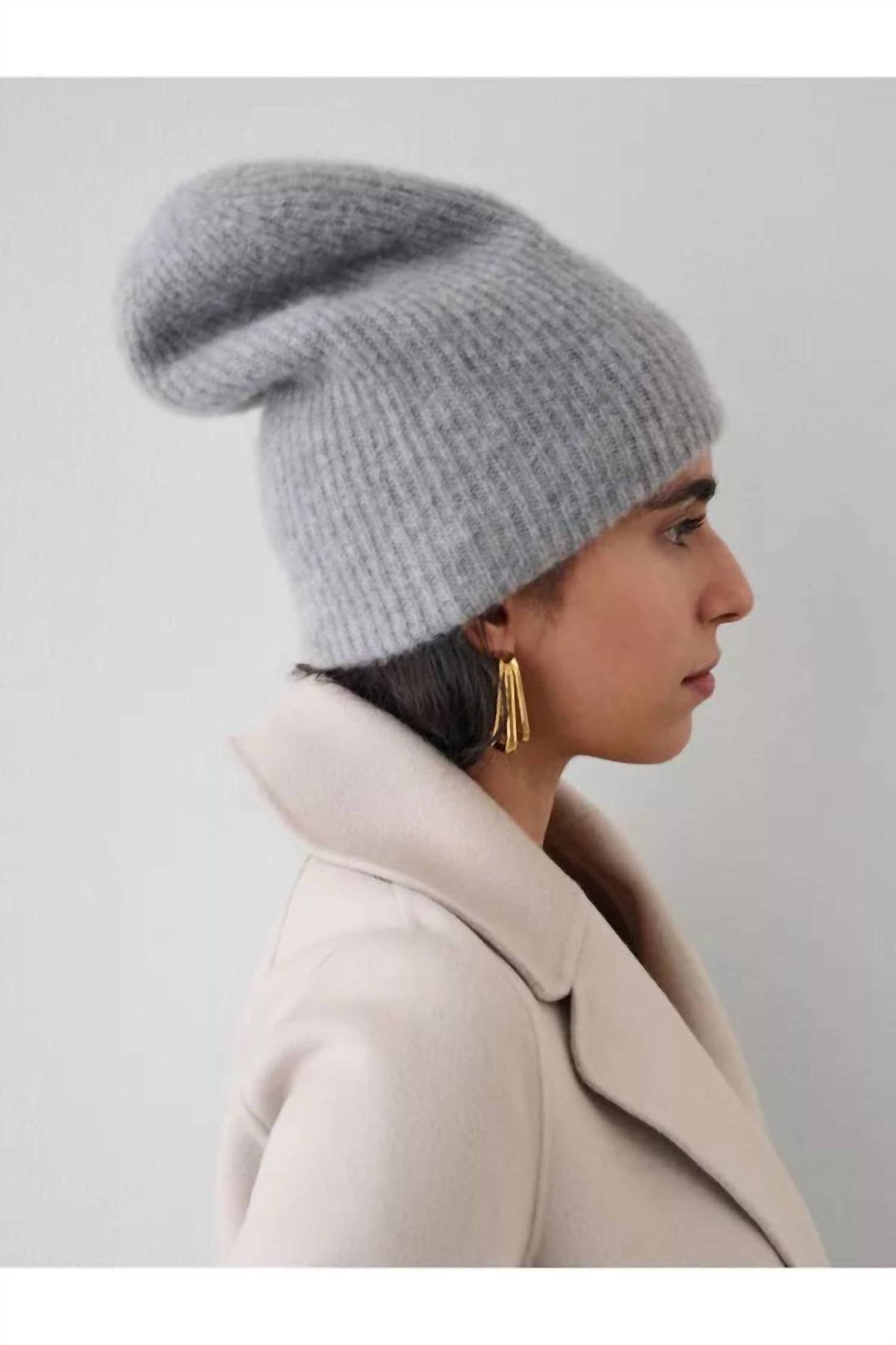 White + Warren - Cashmere Rib Beanie