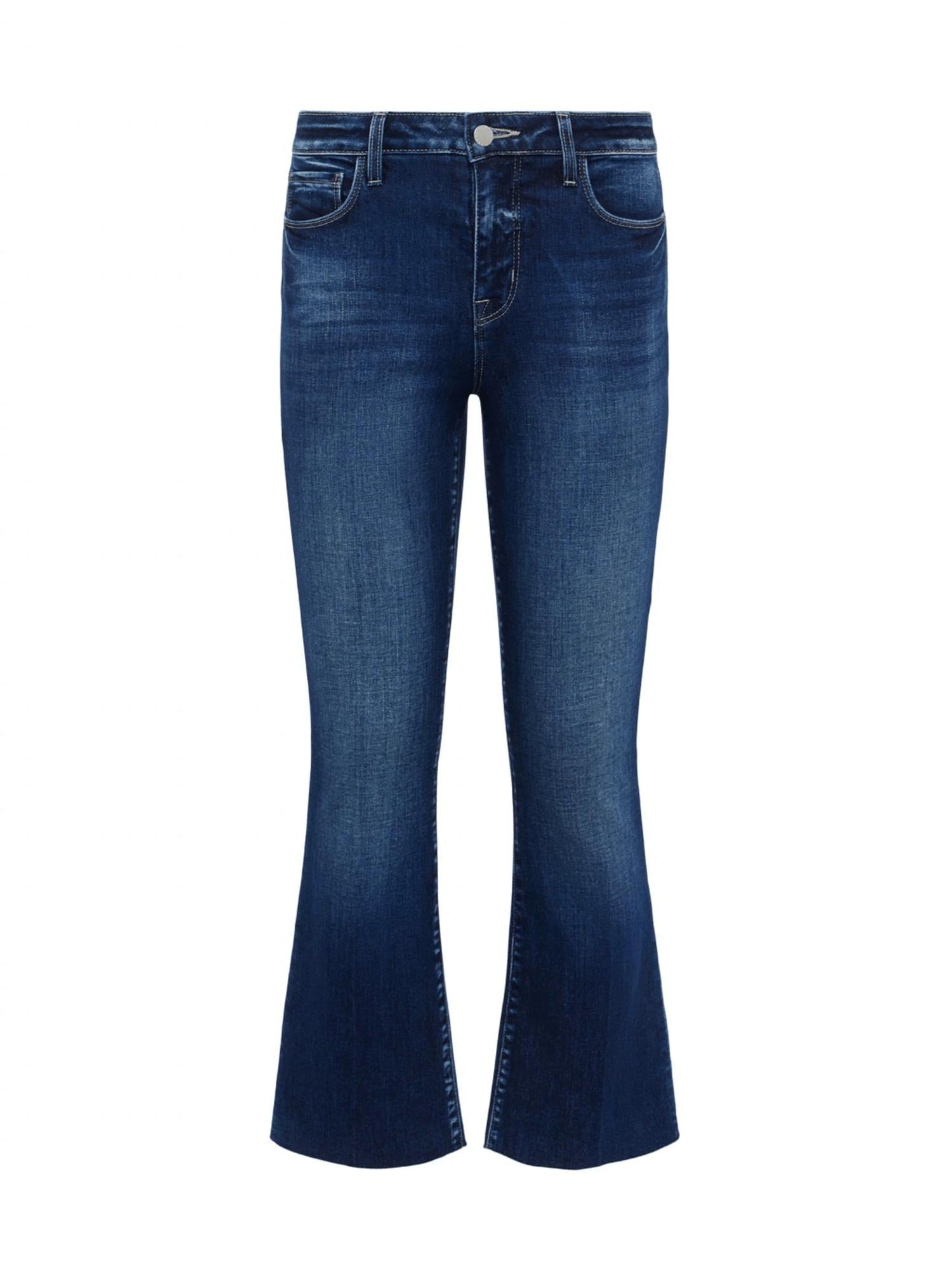 L'Agence - Kendra High Rise Crop Flare Jeans