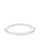 Aamiaa - 0.51 Carat Natural Diamond Bar & Prong Set Band Ring - Size 6.5