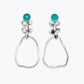 Avenue Chic - Women's Orchid Pear Earrings