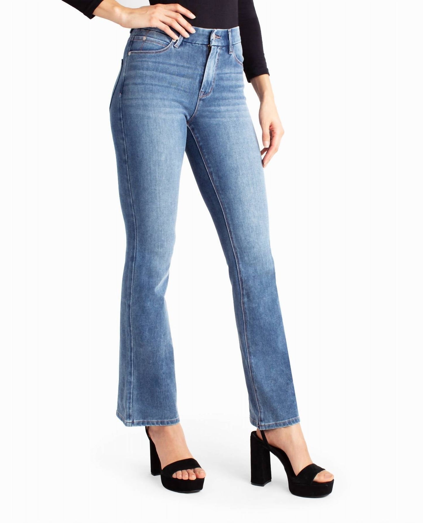 Nicole Miller - Kensington High Rise Boot Jean