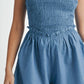 Mable - Ruched Short Romper