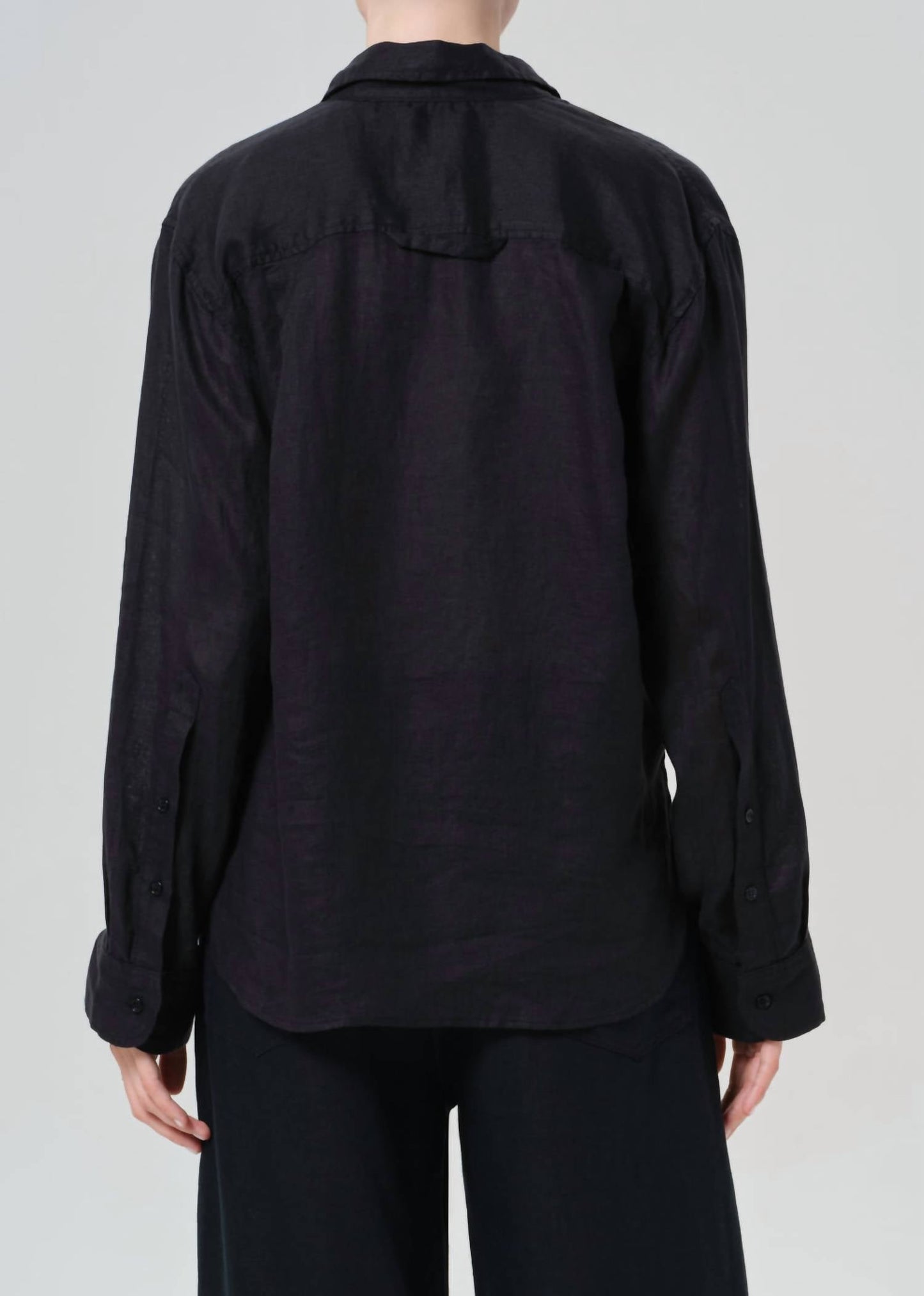 Citizens Of Humanity - Kayla Shrunken Linen Shirt