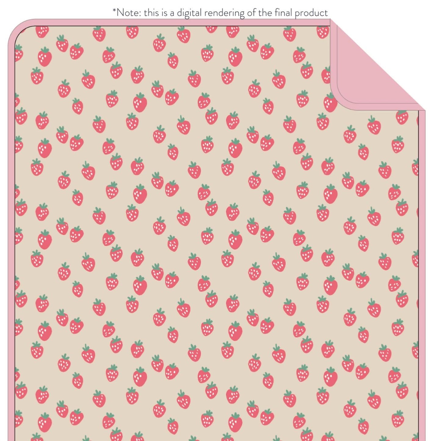 Itzy Ritzy - Strawberry Itzy Blanket