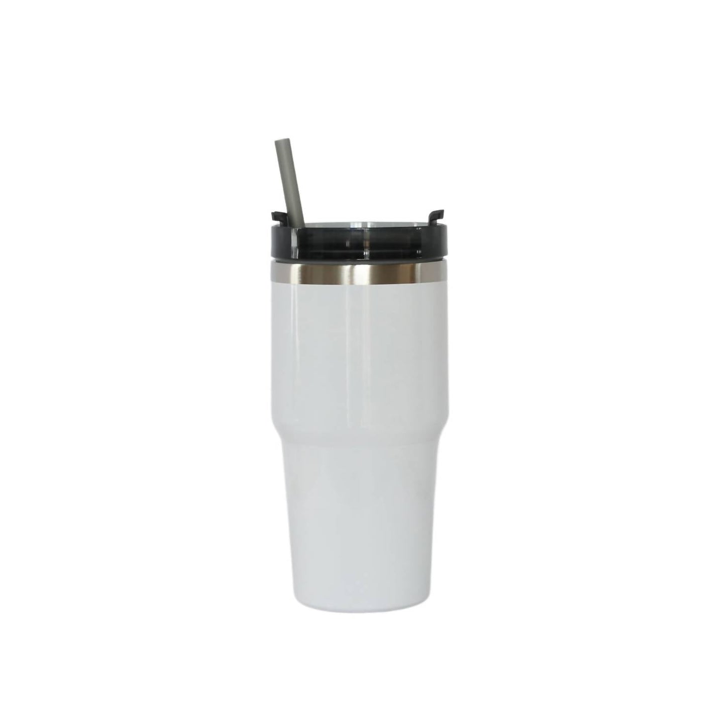 Creative Gifts International - Stainless Steel Tumbler with Straw