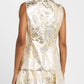Lafayette 148 - Bateau-neck Metallic Jacquard Vest