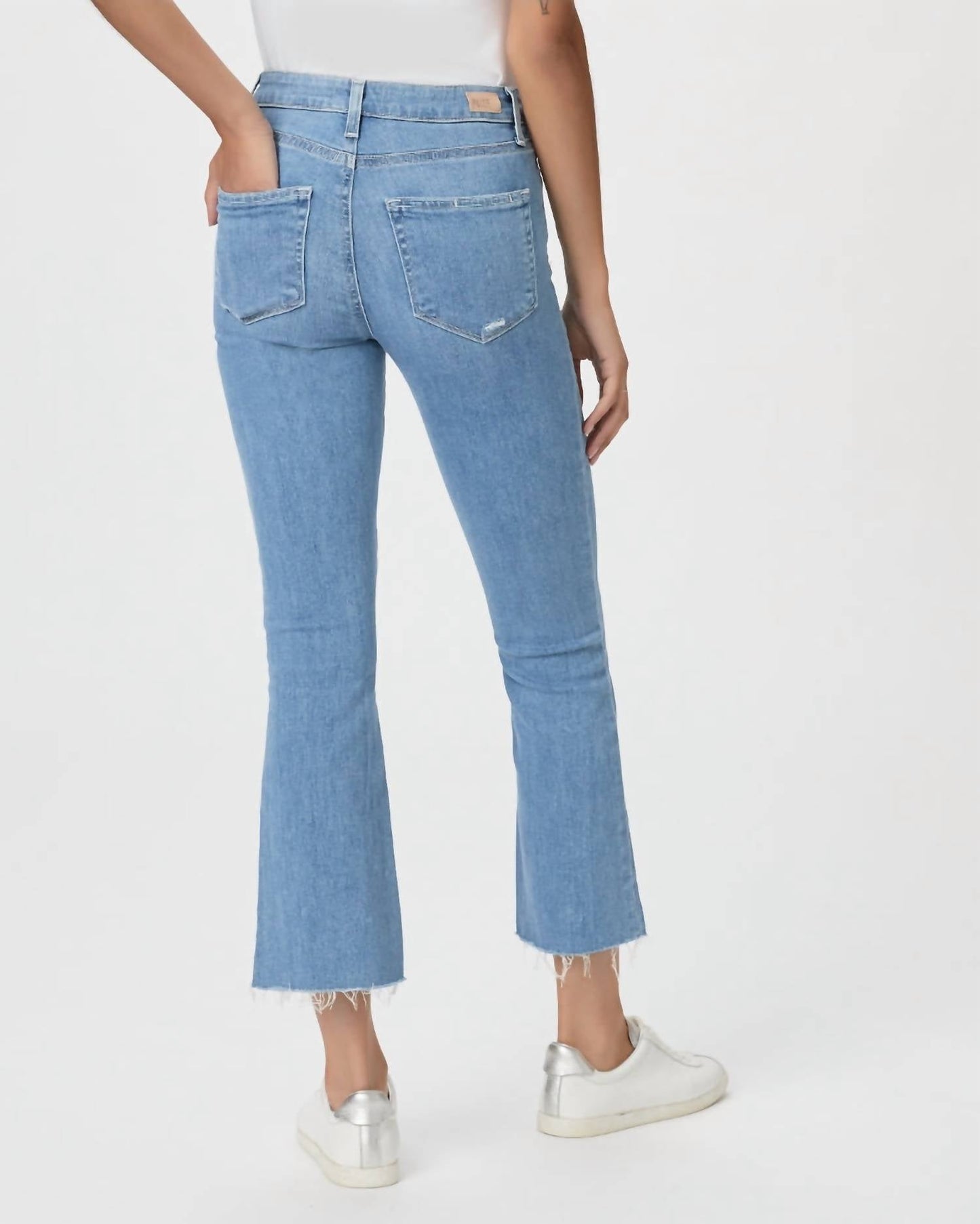 Paige - Colette High Rise Crop Flare Jeans