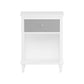 Nightstand With 1 Drawer and 1 Shelf