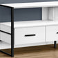 TV Stand Console Media Entertainment Center with Storage Drawers