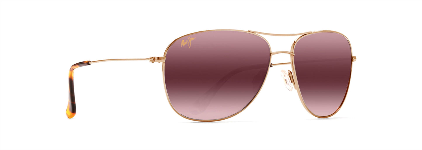 Maui Jim - क्लिफ हाउस ध्रुवीकृत एविएटर धूप का चश्मा