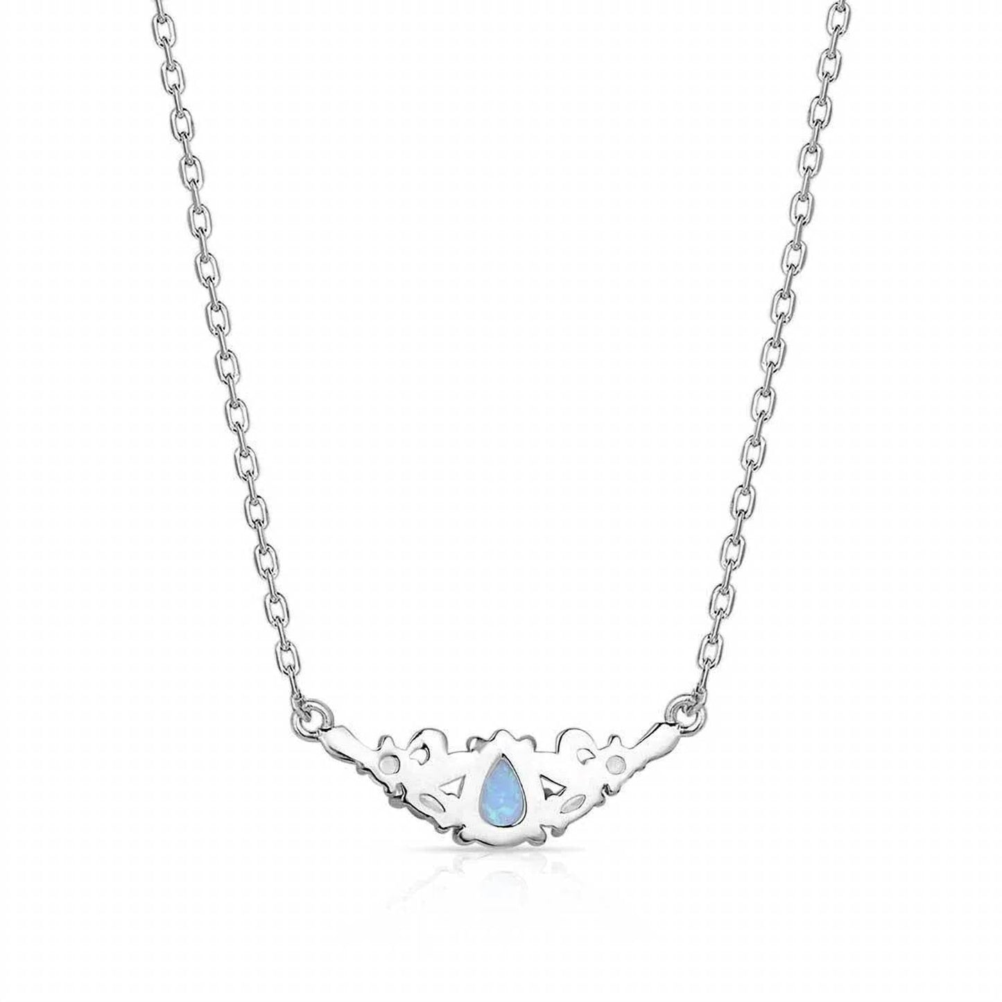 Montana Silversmiths - Refined Grace Opal Crystal Necklace