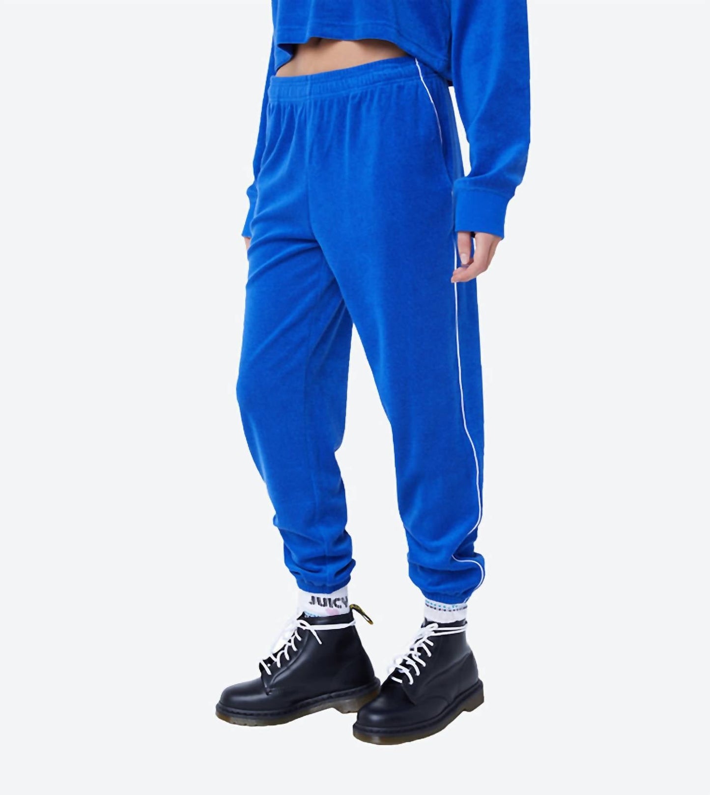 Juicy Couture - Surf the Web Micro Terry East Jogger Pant