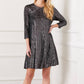 Karen Kane - Sequin Swing Dress