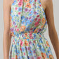 Sugarlips - Ezia Garden Jetter Halter Maxi Dress