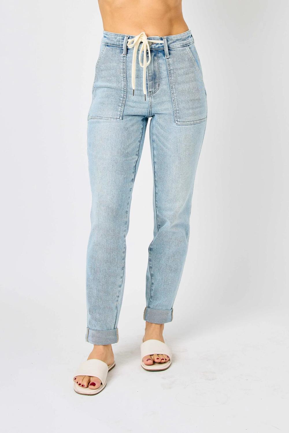 Judy Blue - Women's Vintage Double Cuff Jogger