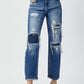 Risen - Gracie High Rise Straight Jeans