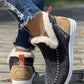1 The Woman - Women's Plush Lined Shoes Ankle Boot