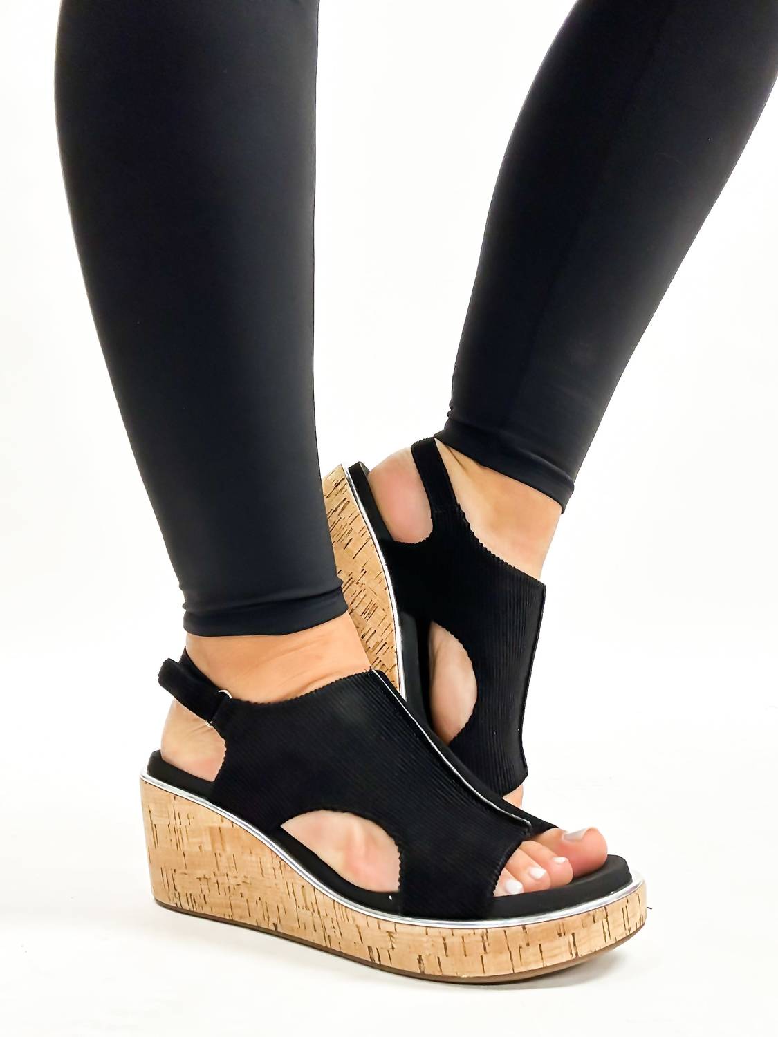 Corkys Footwear - Corduroy Carley Wedge