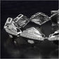 14K Yellow Gold Plated 1.07 Carat Genuine White Diamond Sterling Silver Bracelet