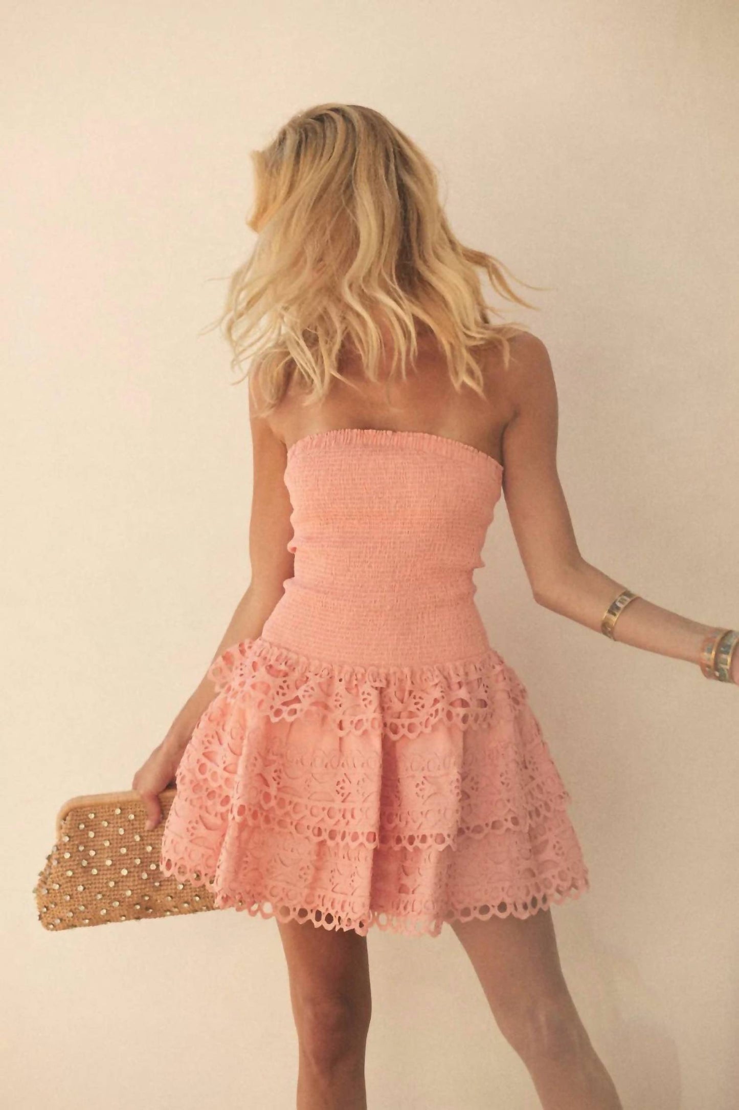 Btb लॉस एंजिल्स - जेसा ट्रिम मिनी ड्रेस