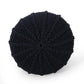 Bordeaux Knitted Cotton Round Pouf Ottoman and Floor Cushion