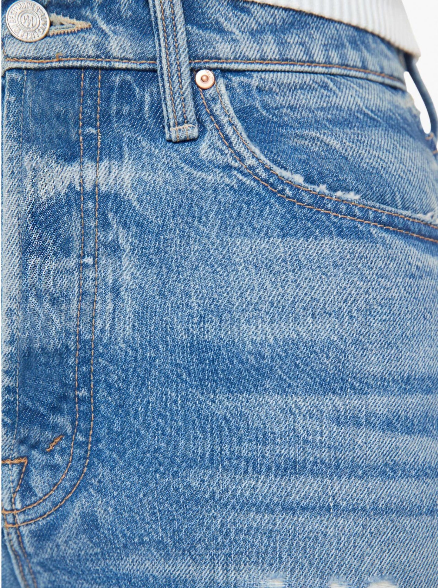 Mother - The Rambler Sneak High-waisted Pants
