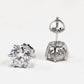 एल्याना गिफ्ट्स - महिलाओं के प्रोंग मोइसानाइट स्क्रू-बैक झुमके