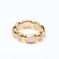 Avenue Chic - Women's Ovali Eternity Stacking Ring