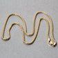 14k Yellow Gold Solid Round Box Chain 2.5 mm