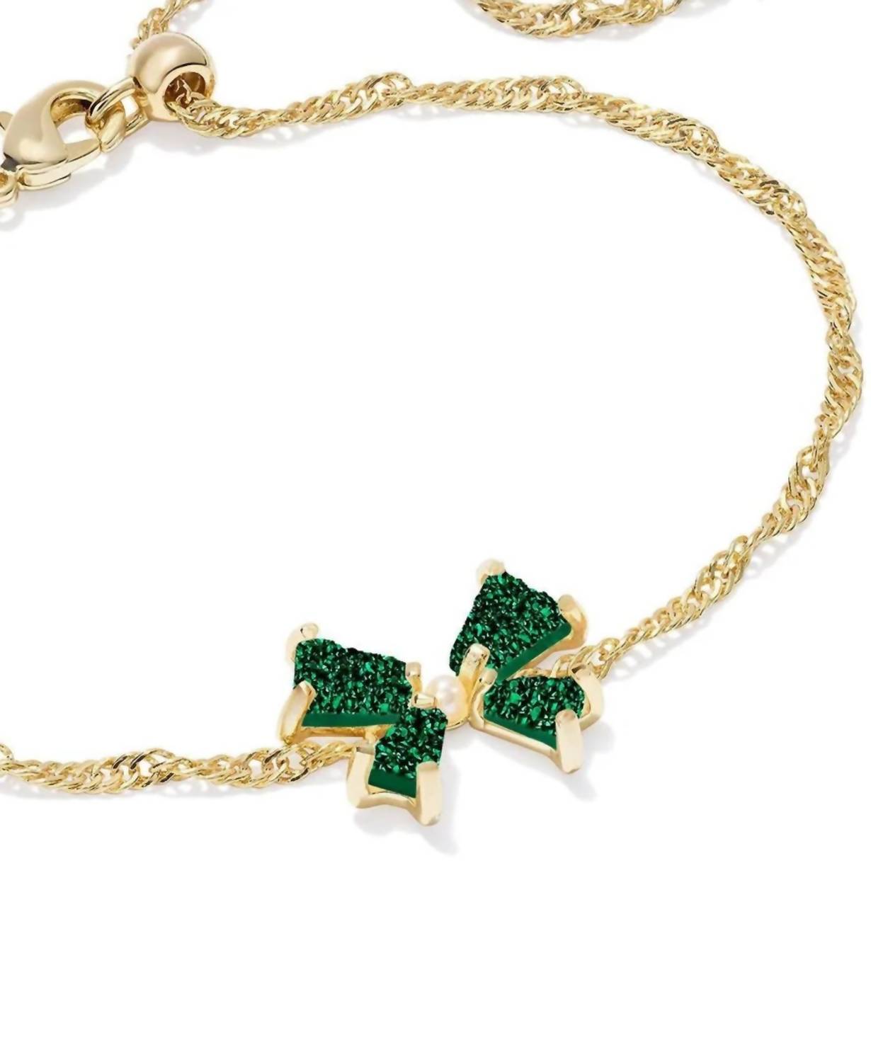 Kendra Scott - Women's Blair Bow Small Delicate Chain Bracelet