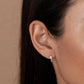 Jaxkelly - Celestial Pave Star Huggie Earring