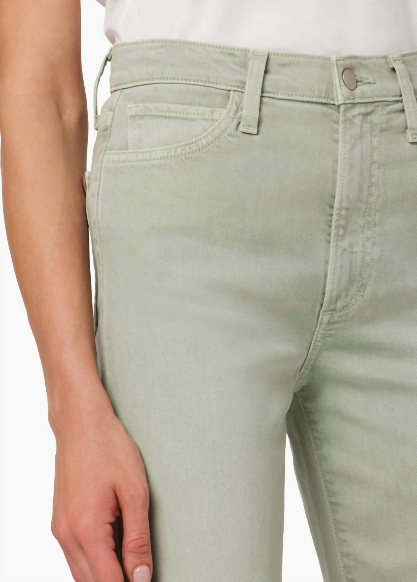 Joe'S Jeans - Blake High Rise Wide Leg Crop Jeans