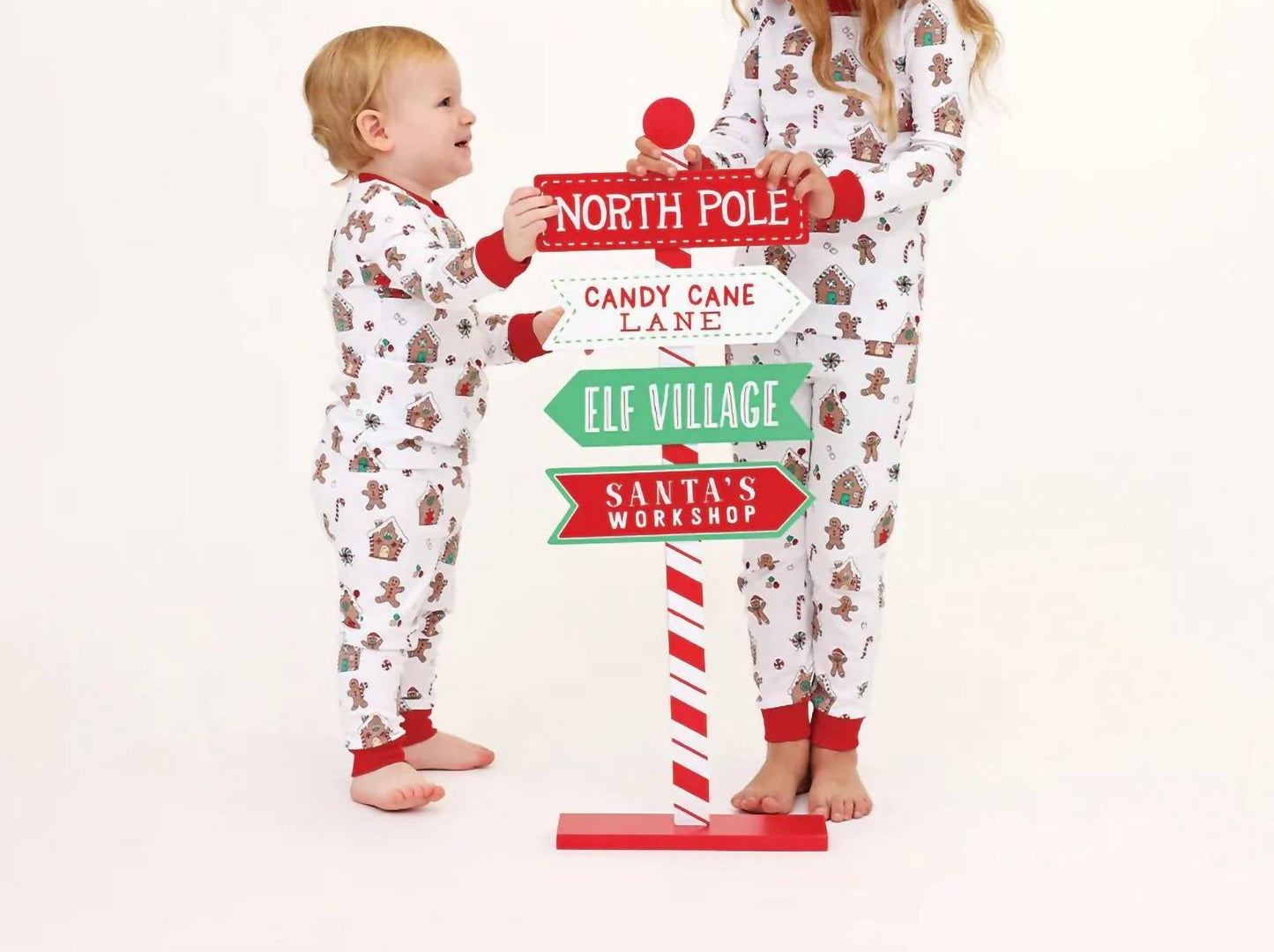 Baby Noomie - Toddler Boy's Gingerbread Holiday Pajama Set